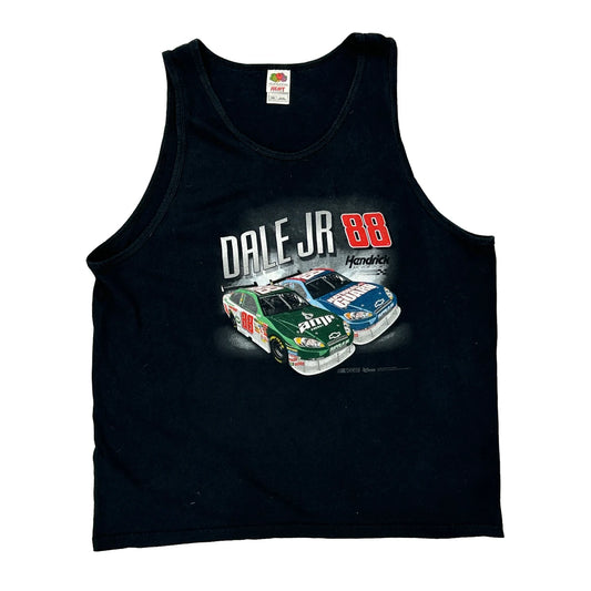 Dale Jr 88 Fruit Of The Loom Nascar Vest - 2XL Black Cotton