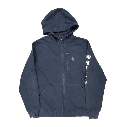 Whitewolf Carhartt Graphic Hoodie - XL Blue Cotton