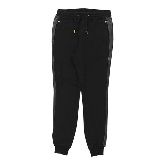 Cavalli Class Joggers - Medium Black Cotton Blend
