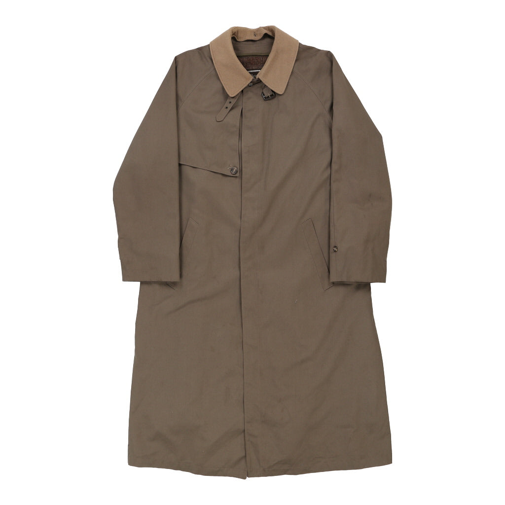 Christian Dior Trench Coat 2XL Brown Cotton Blend