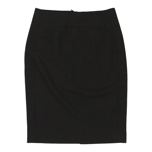 Emporio Armani Skirt - 26W UK 6 Black Wool Blend