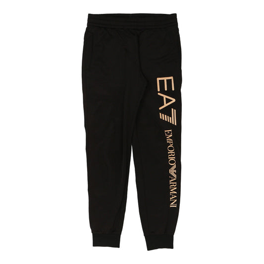 Vintage black Emporio Armani Tracksuit - mens x-large