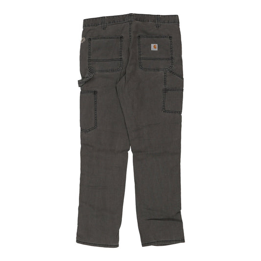 Vintage grey Slim Fit Carhartt Carpenter Jeans - mens 32" waist