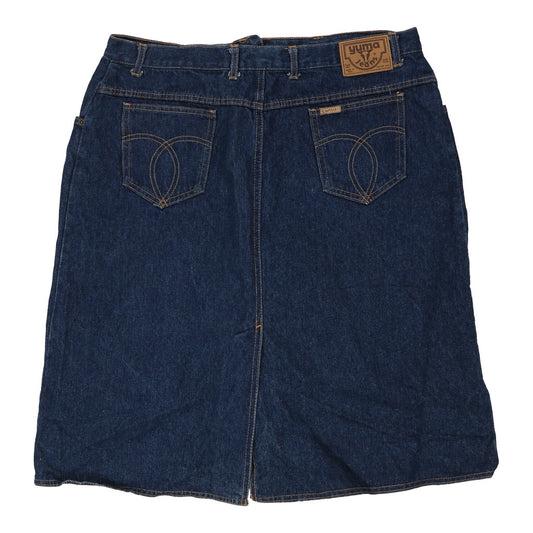 Vintage dark wash Yuma Denim Skirt - womens 38" waist