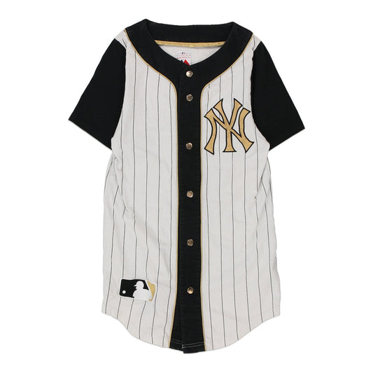 Vintage white New York Yankees Majestic Jersey - mens x-small