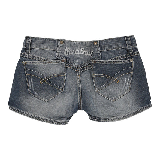 Vintage dark wash Parabase Denim Shorts - womens 34" waist