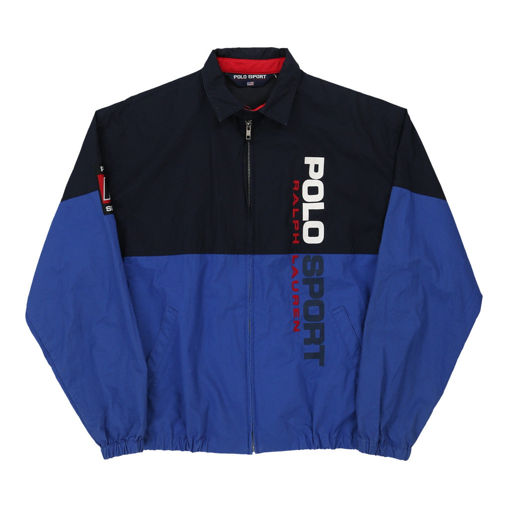 Polo Sport Spellout Jacket Medium Navy Cotton