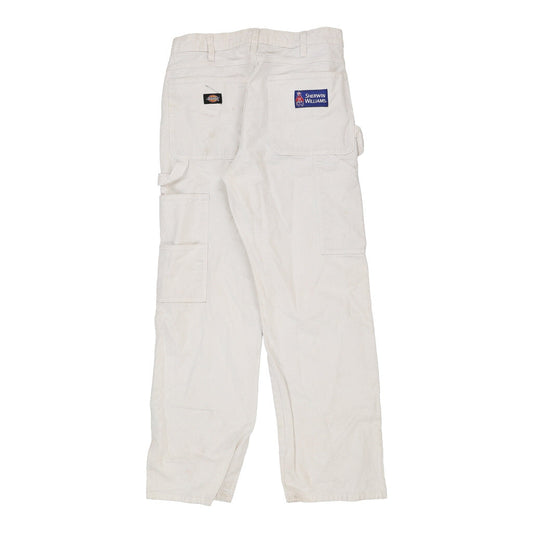 Vintage white Dickies Carpenter Trousers - mens 32" waist