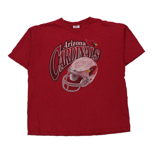 Vintage red Arizona Cardinals Logo Athletics T-Shirt - mens xx-large