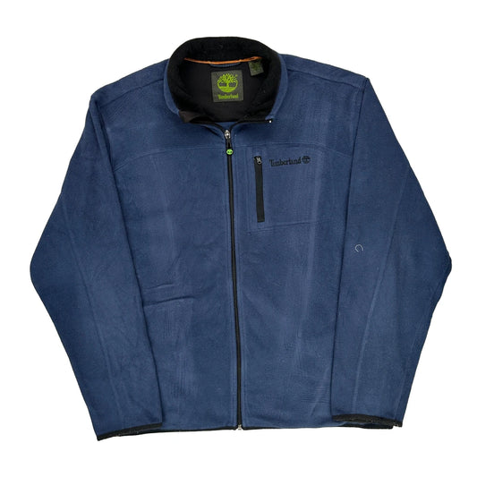 Timberland Fleece Jacket - XL Blue Polyester