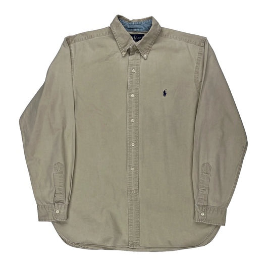 Ralph Lauren Shirt - XL Beige Cotton