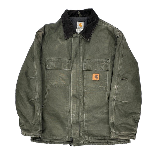 Carhartt Jacket - Large Green Cotton