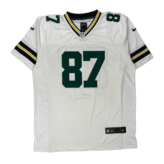 Green Bay Packers Nike Nfl Jersey - XL White Polyester