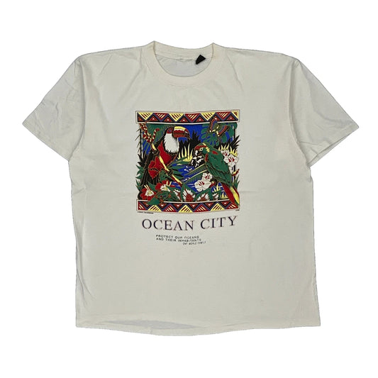 Unbranded Single Stitch T-Shirt - 2XL Multicoloured Cotton