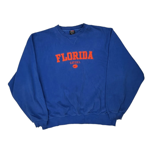 Florida Gators Nike College Sweatshirt - XL Blue Cotton