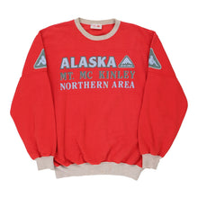  Vintage red Alaska Kappa Sweatshirt - mens x-large