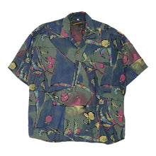  Vintage blue Best Company Patterned Shirt - mens large