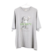  Vintage grey Grumpy Disney T-Shirt - mens xx-large