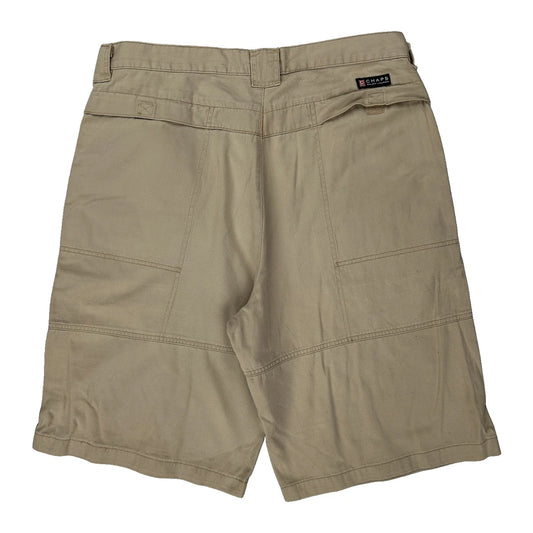 Chaps Ralph Lauren Cargo Cargo Shorts - 36W 9L Beige Cotton