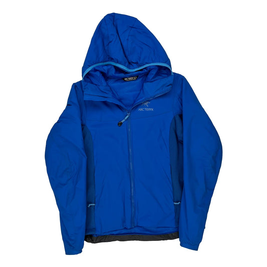 Two-Tone Arc''Teryx Atom Jacket - Medium Blue Nylon