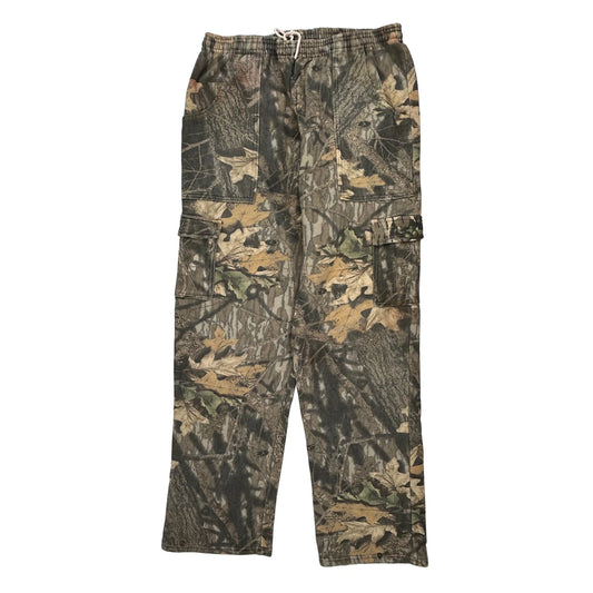 Jerzees Camo Cargo Trousers - XL Camo Cotton