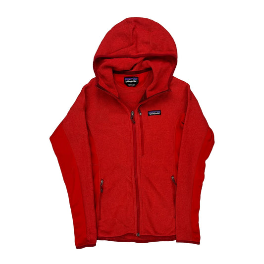Patagonia Fleece Jacket - Small Red Polyester