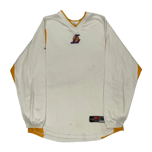 Los Angeles Lakers Nike Nba Jersey - XL White Polyester