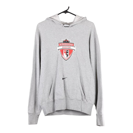 Vintage grey Kingdom Soccer Nike Hoodie - mens small