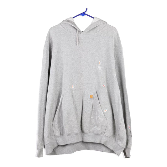 Vintage grey Carhartt Hoodie - mens xx-large
