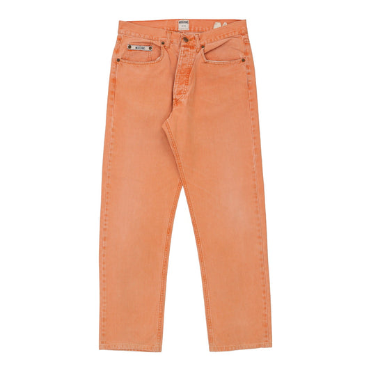 Moschino Jeans - 31W UK 12 Orange Cotton