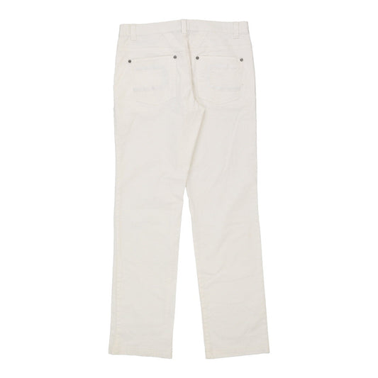 Vintage white Cavalli Class Jeans - womens 34" waist