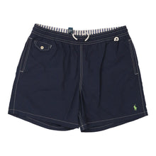 Vintage navy Polo Ralph Lauren Swim Shorts - mens x-large