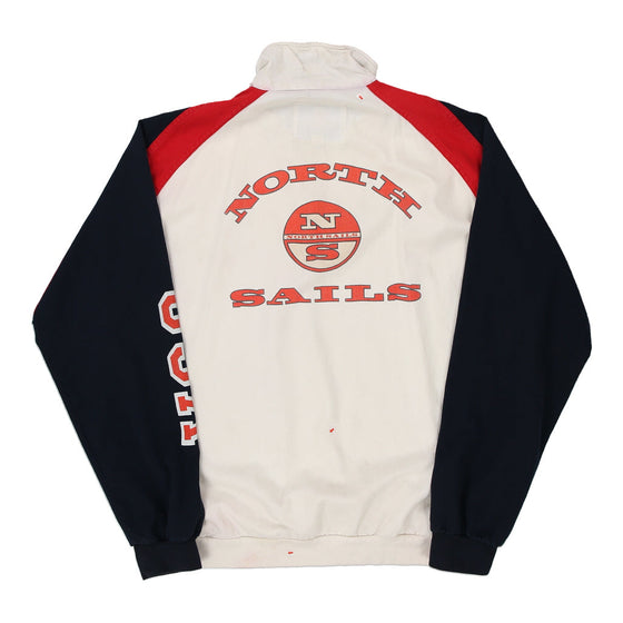 Vintage block colour North Sails Track Jacket - mens xx-large