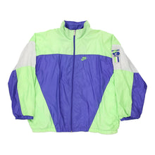  Vintage block colour International Nike Track Jacket - mens x-large