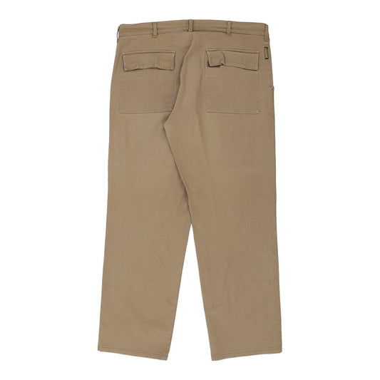 Vintage beige Armani Jeans Trousers - mens 38" waist