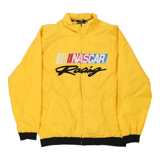 Vintage yellow Nascar Jacket - mens large