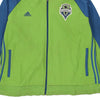 Vintage green Seattle Sounders FC Adidas Track Jacket - mens xx-large