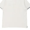 Vintage white Stone Island Polo Shirt - mens large