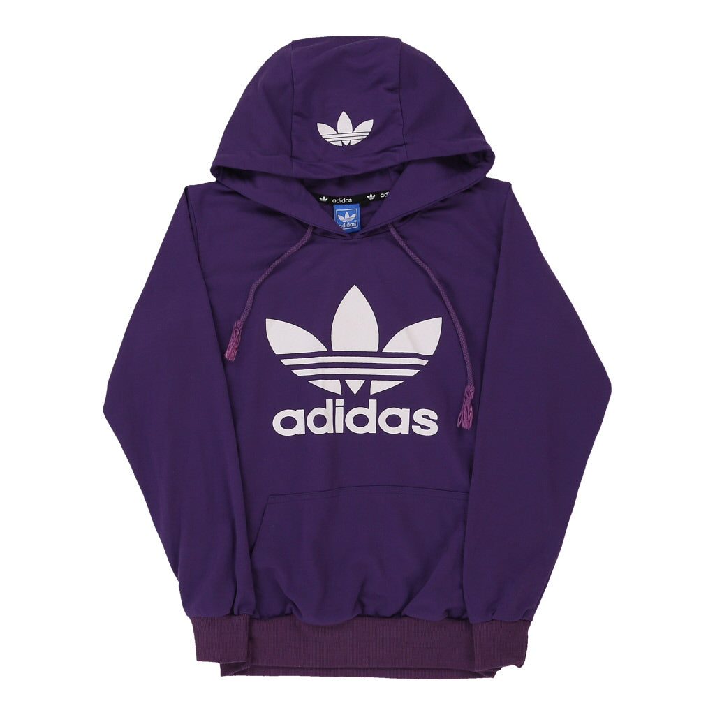 adidas purple hoodie women's