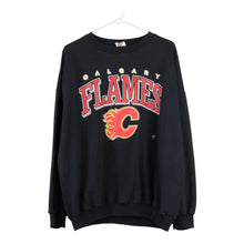  Vintage black Calgary Flames Ravens Sweatshirt - mens x-large