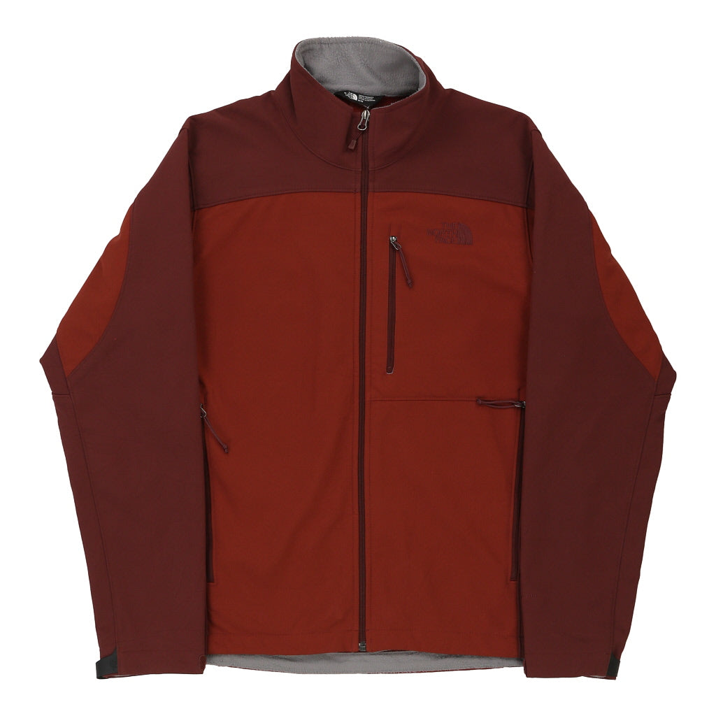 Windwall The North Face Jacket Medium Burgundy Polyester