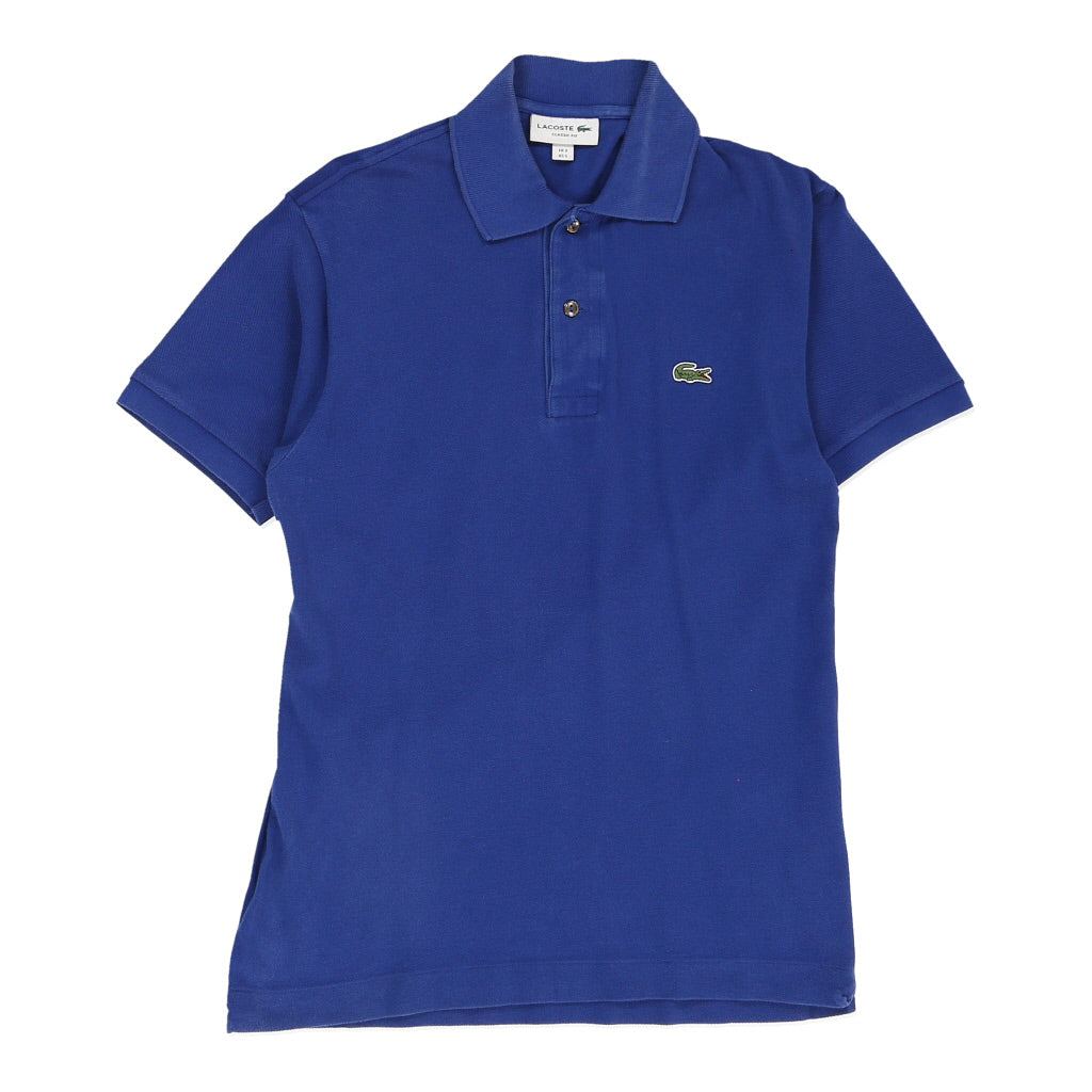 Lacoste LACOSTE Short Sleeve Polo Shirt Size 6 Men's XL cotton navy blue type Vintage Second Hand