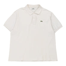  Vintage white Lacoste Polo Shirt - mens x-large