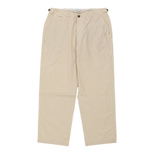  Vintage beige Spring/Summer 2001 Stone Island Trousers - mens 36" waist