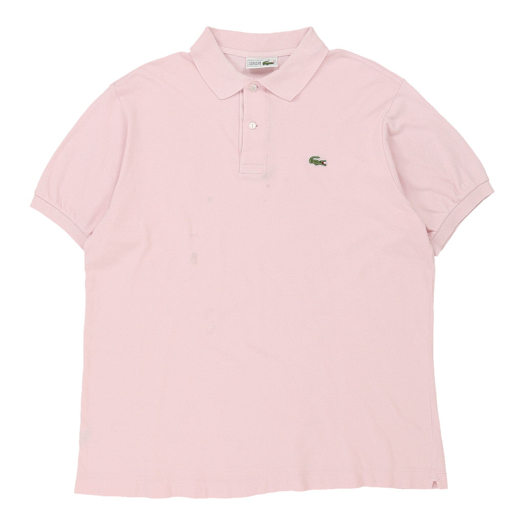  Vintage pink Lacoste Polo Shirt - mens large