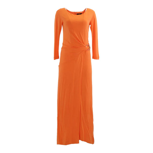 Vintage orange Cavalli Class Maxi Dress - womens medium