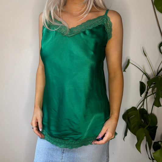 Vintage green Unbranded Cami Top - womens x-large