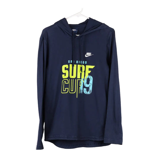 Vintage navy San Diego Nike Hoodie - mens x-small