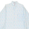Vintage blue Naf Naf Patterned Shirt - womens xx-large