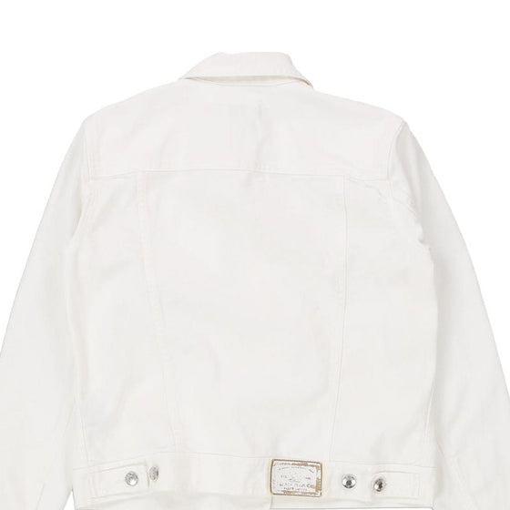 Vintage white Ralph Lauren Denim Jacket - womens medium
